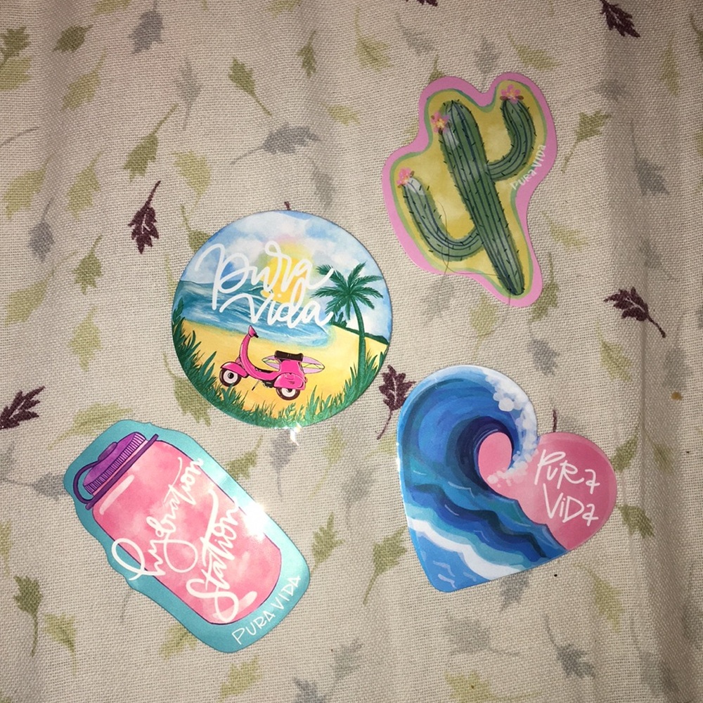 Pura Vida stickers